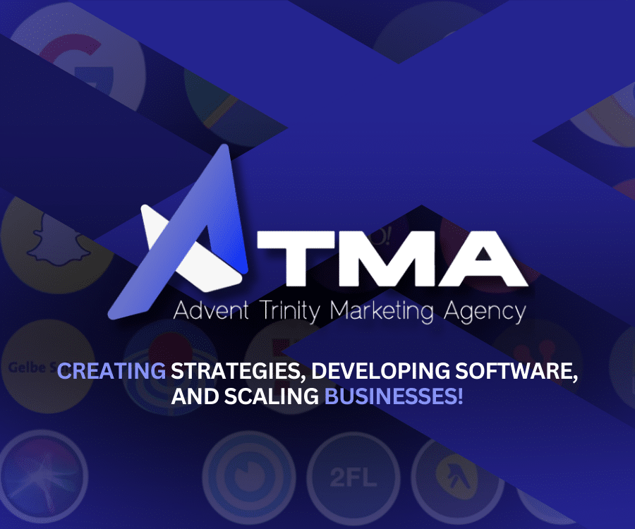 A visual selected by Advent Trinity Marketing Agency for its website