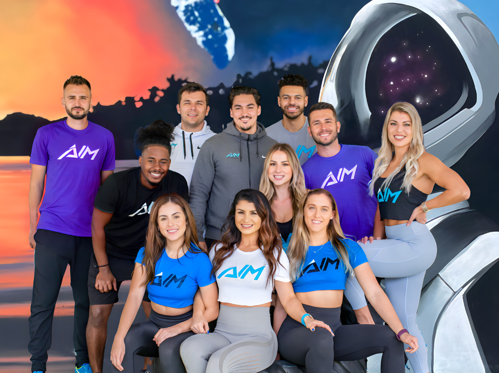 A visual selected by AIM Marketing for its website