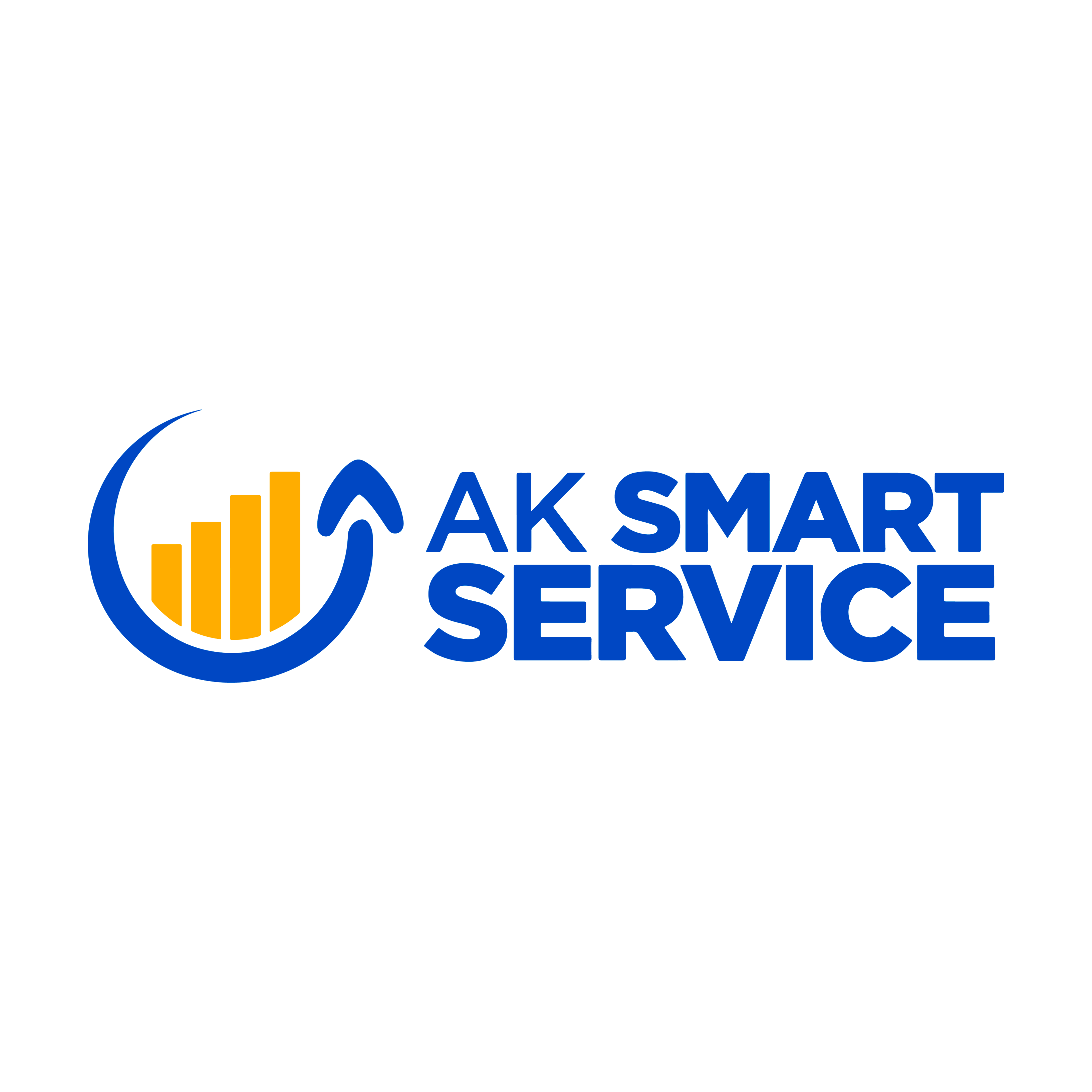 A visual selected by AK Smart Service for its website