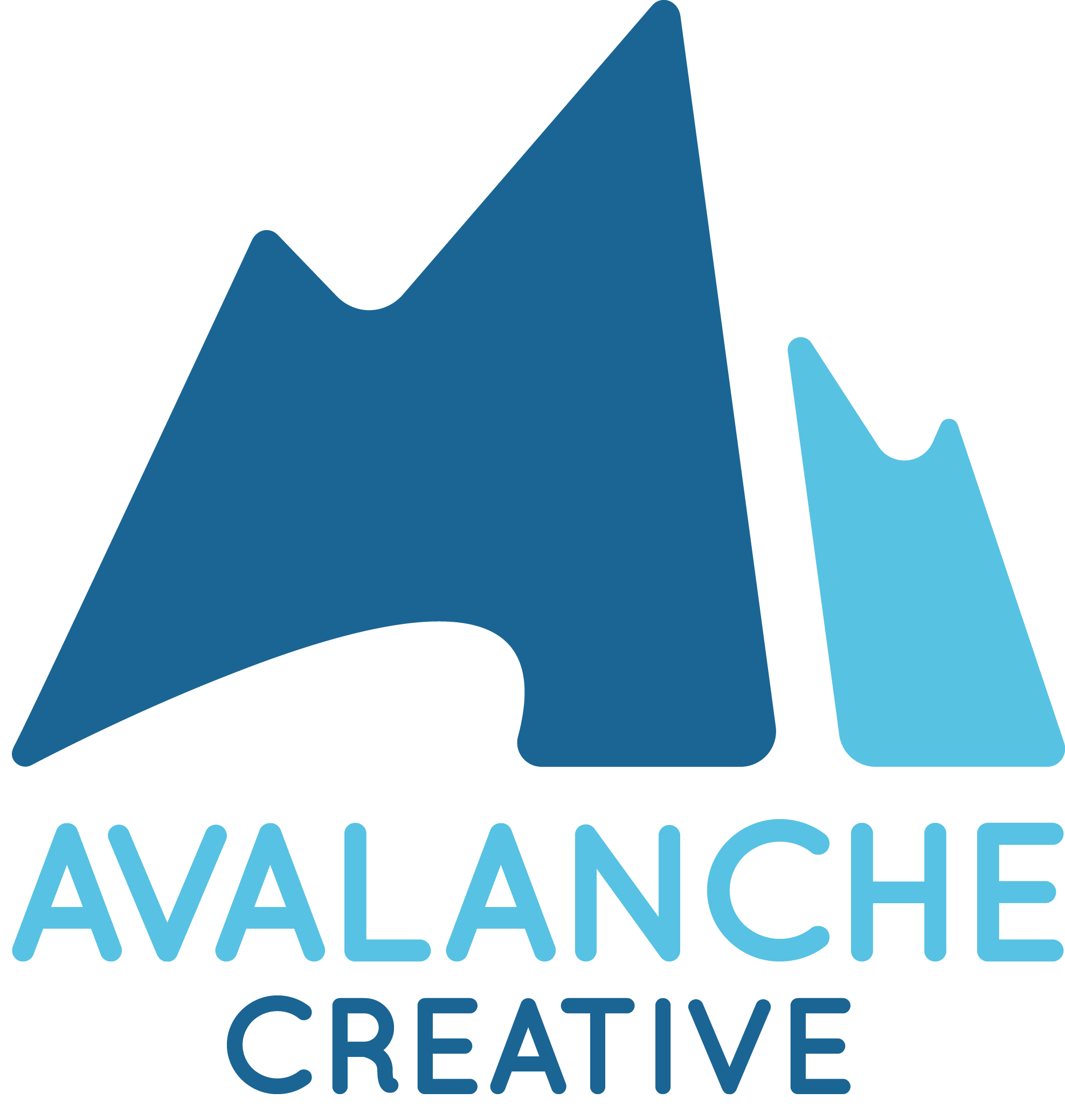 A visual selected by Avalanche Creative for its website