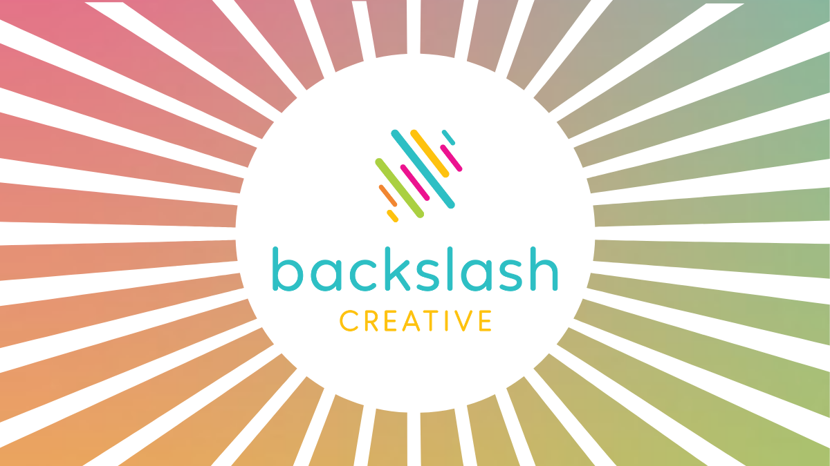 A visual selected by Backslash Creative for its website