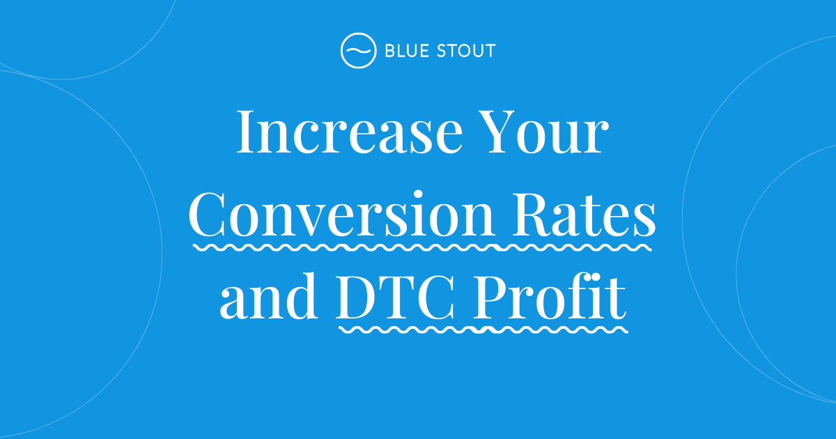 A visual selected by Blue Stout for its website