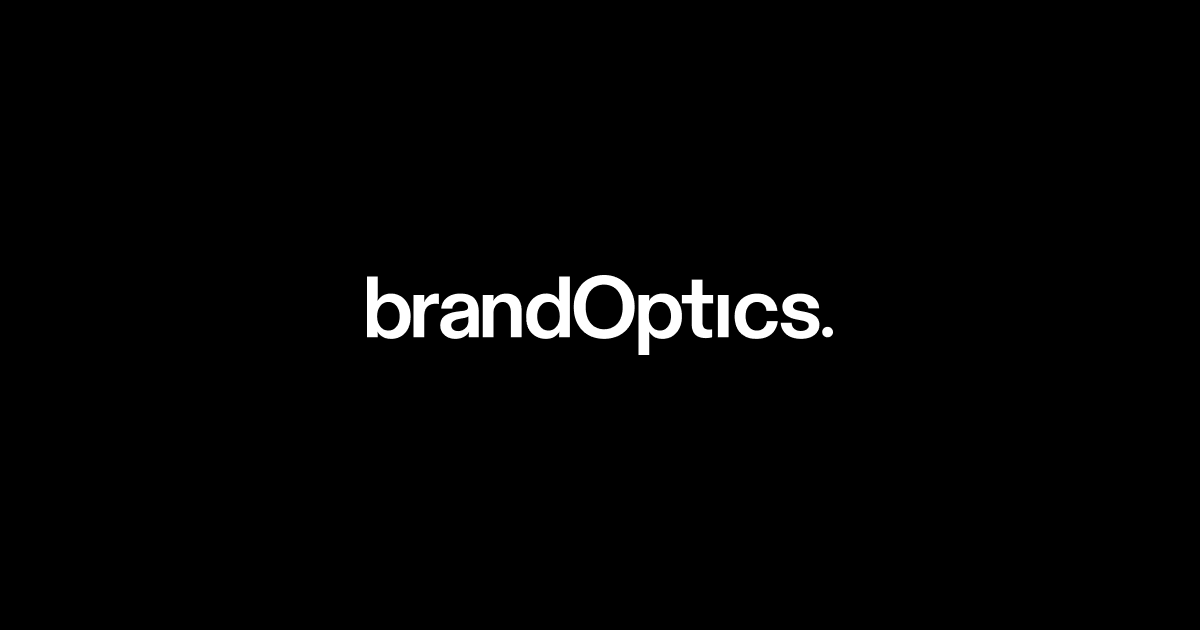 A visual selected by BrandOptics for its website