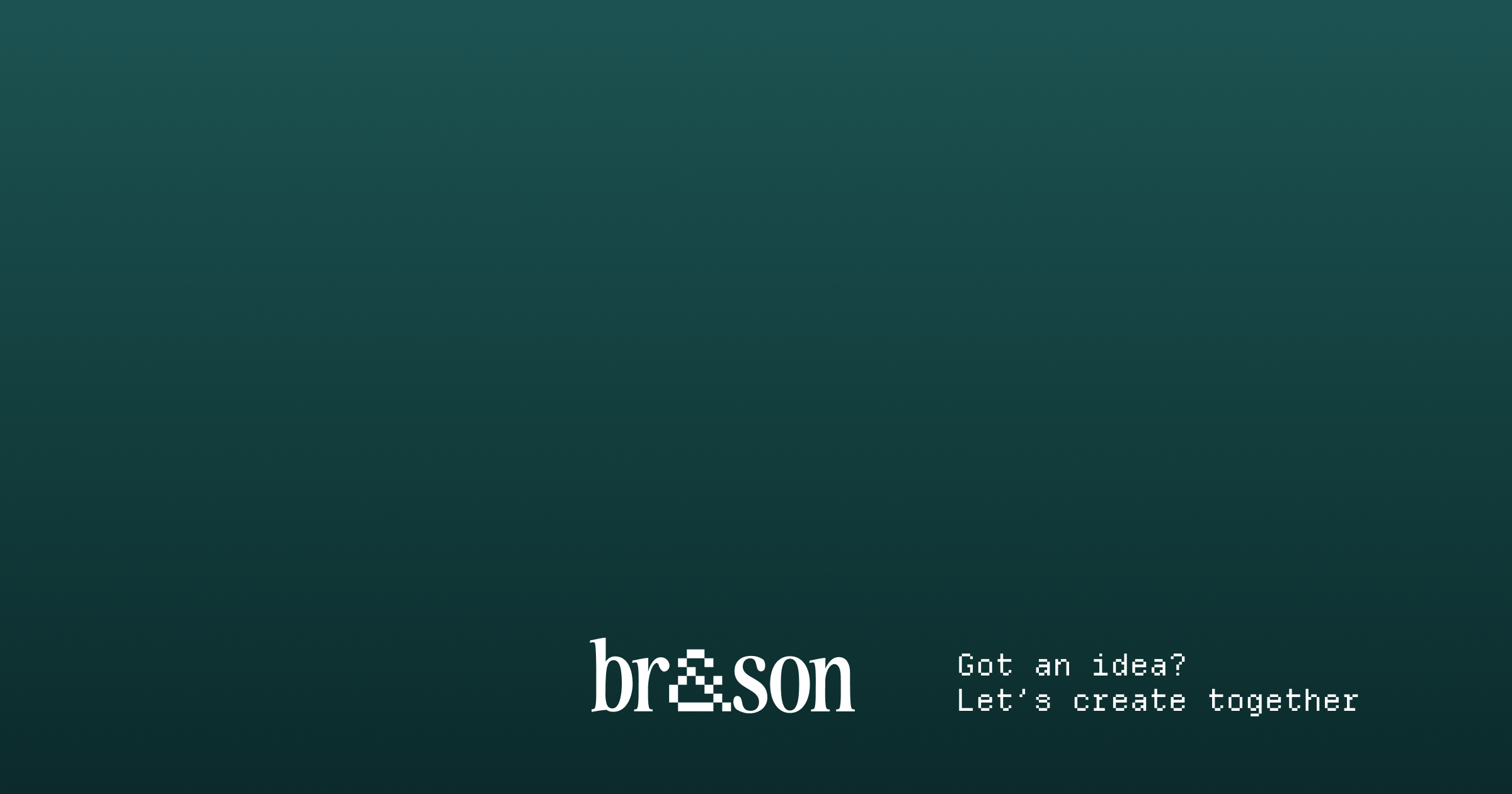 A visual selected by Brandson Digital for its website