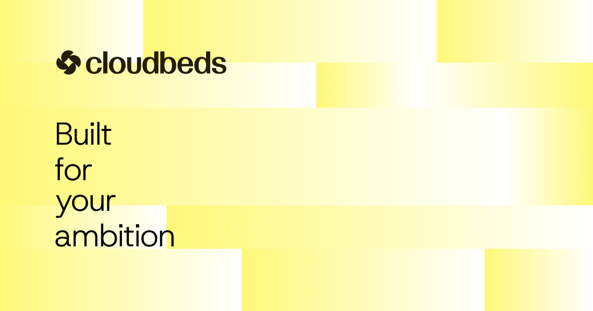 A visual selected by Cloudbeds for its website