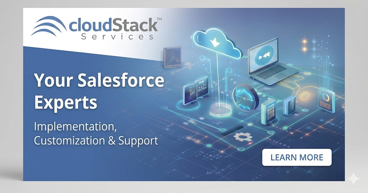 A visual selected by cloudStack Services for its website