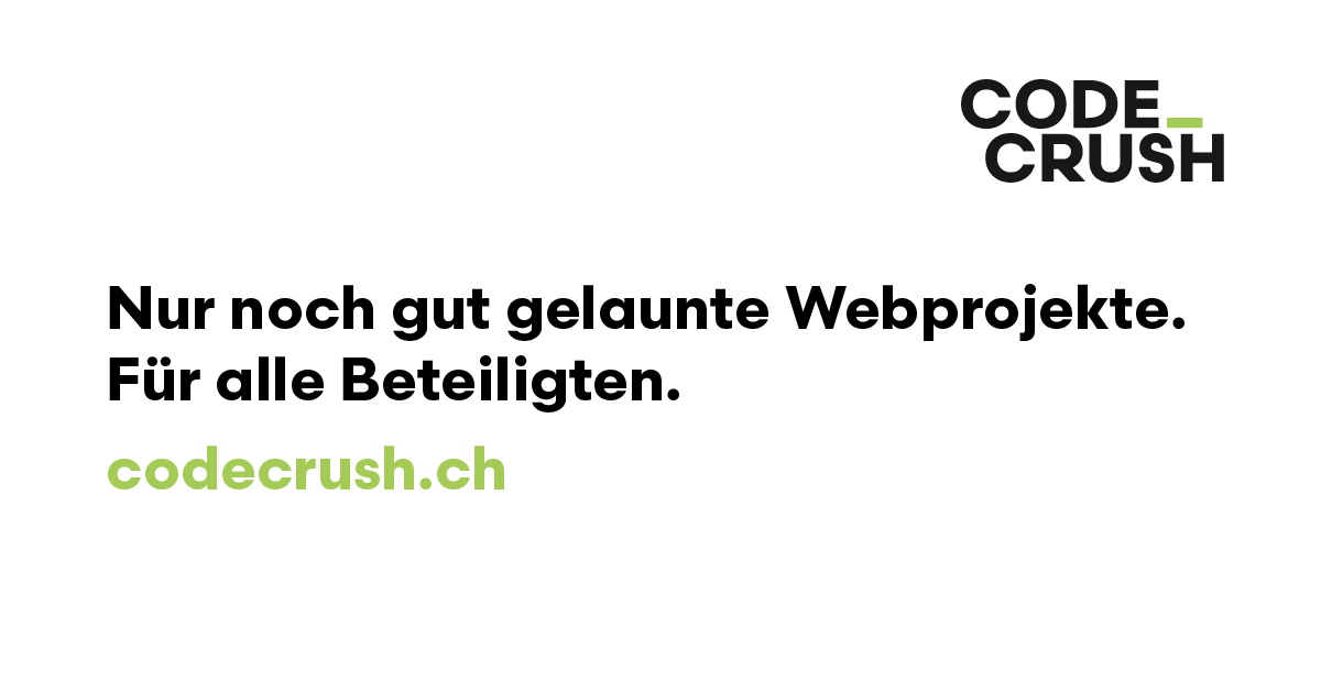 A visual selected by Code Crush GmbH for its website
