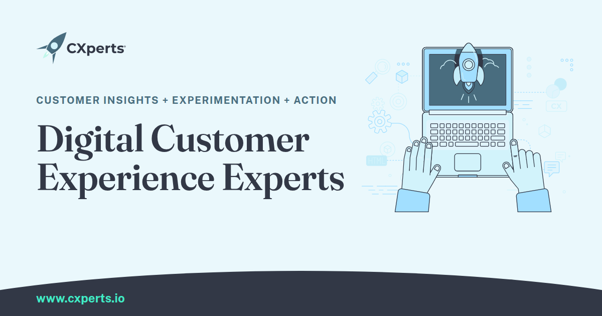 A visual selected by CXperts for its website