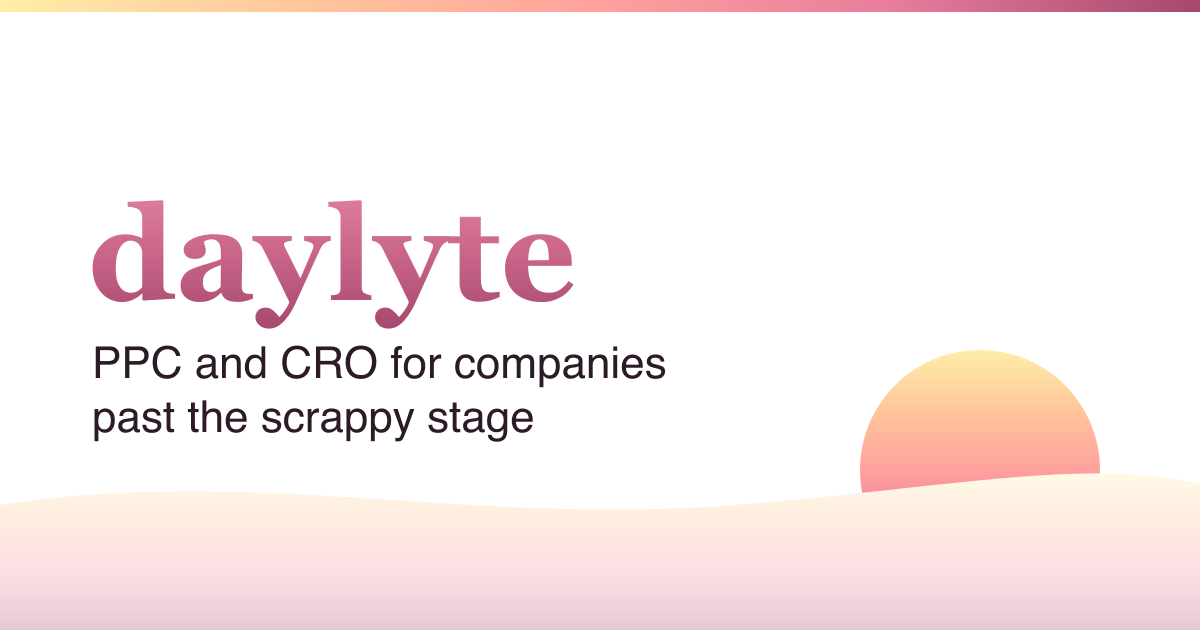 A visual selected by Daylyte Marketing for its website