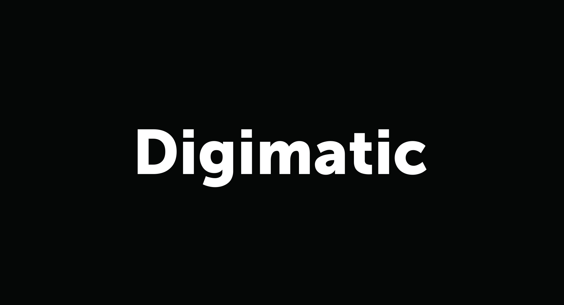 A visual selected by Digimatic for its website
