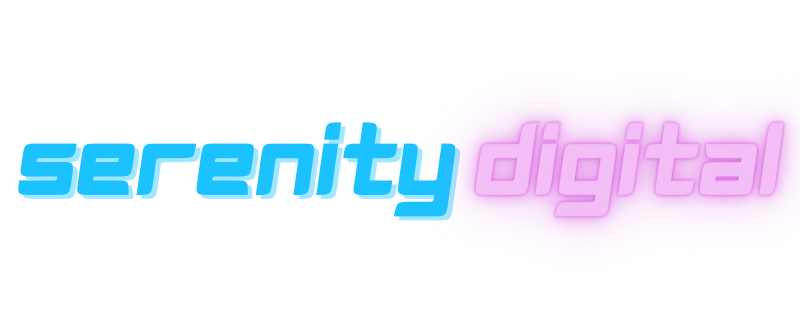 A visual selected by Serenity Digital, LLC for its website
