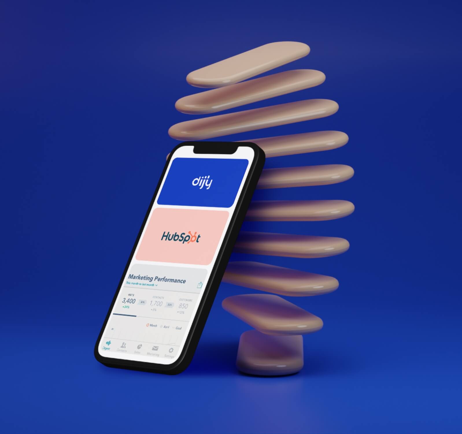 A visual selected by Dijy for its website