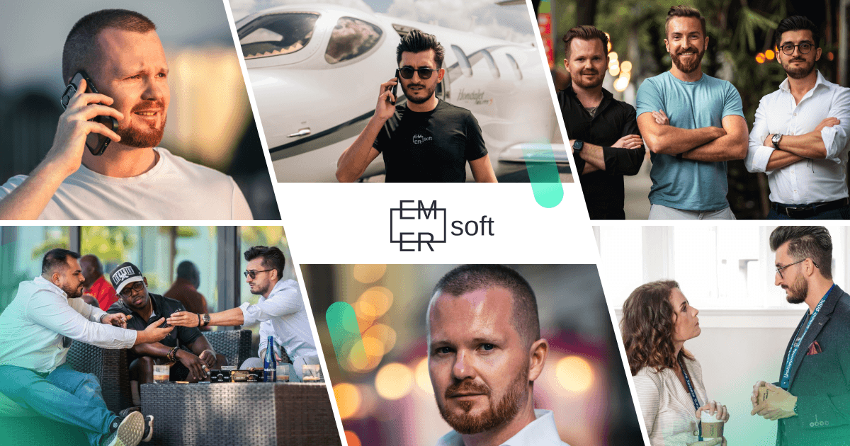 A visual selected by Emersoft LLC for its website
