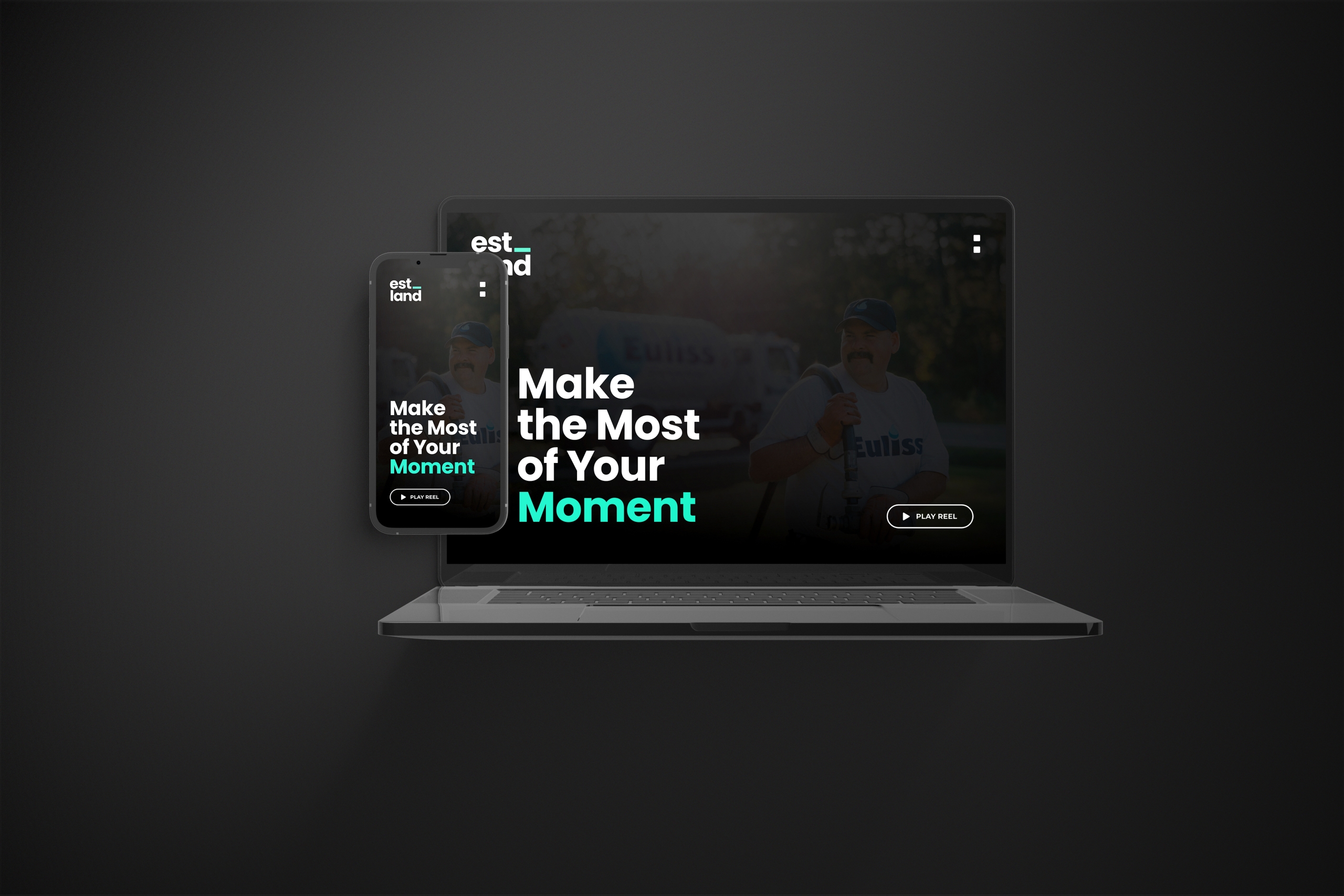 A visual selected by Estland for its website