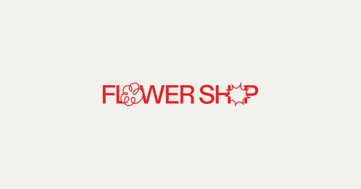 A visual selected by Flower Shop for its website