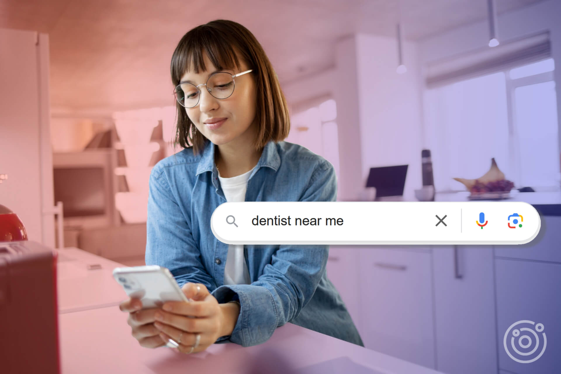 A visual selected by Gravity Dental Marketing for its website