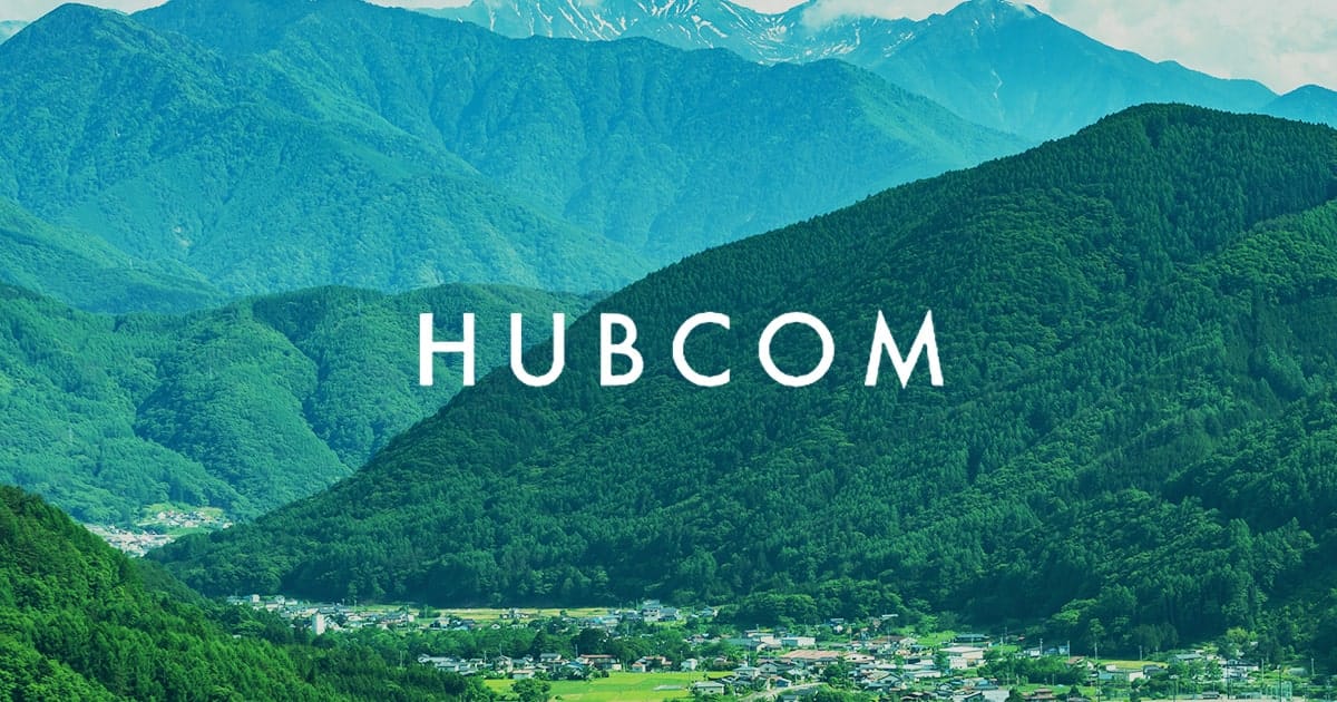 A visual selected by 株式会社HUBCOM for its website