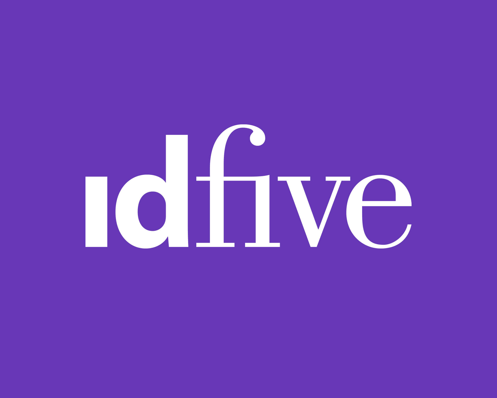 A visual selected by idfive, LLC for its website