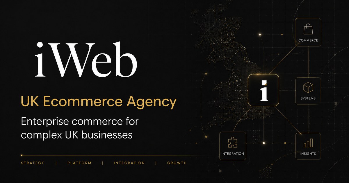 A visual selected by iWeb for its website