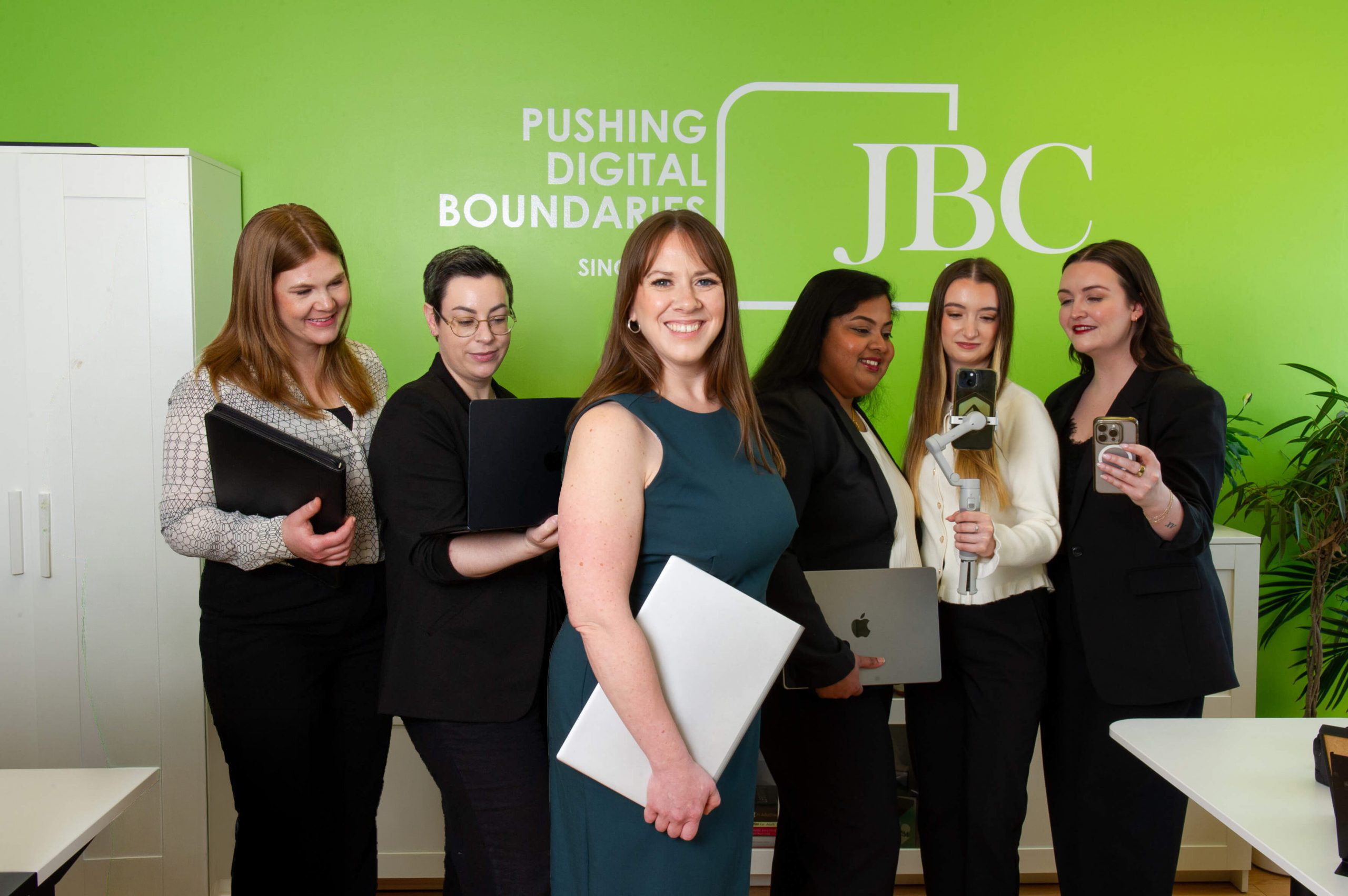A visual selected by JBC | Pushing Digital Boundaries for its website