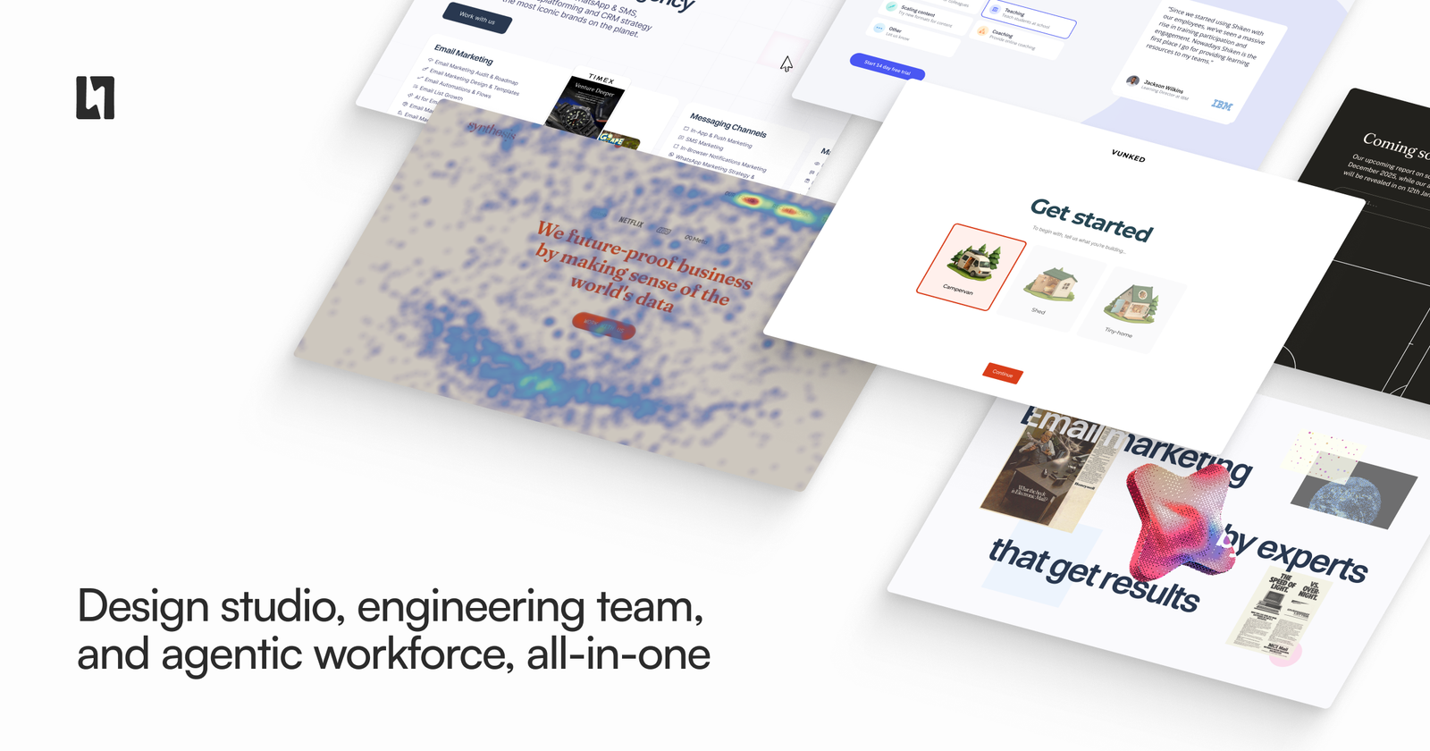 A visual selected by Lightning UX for its website
