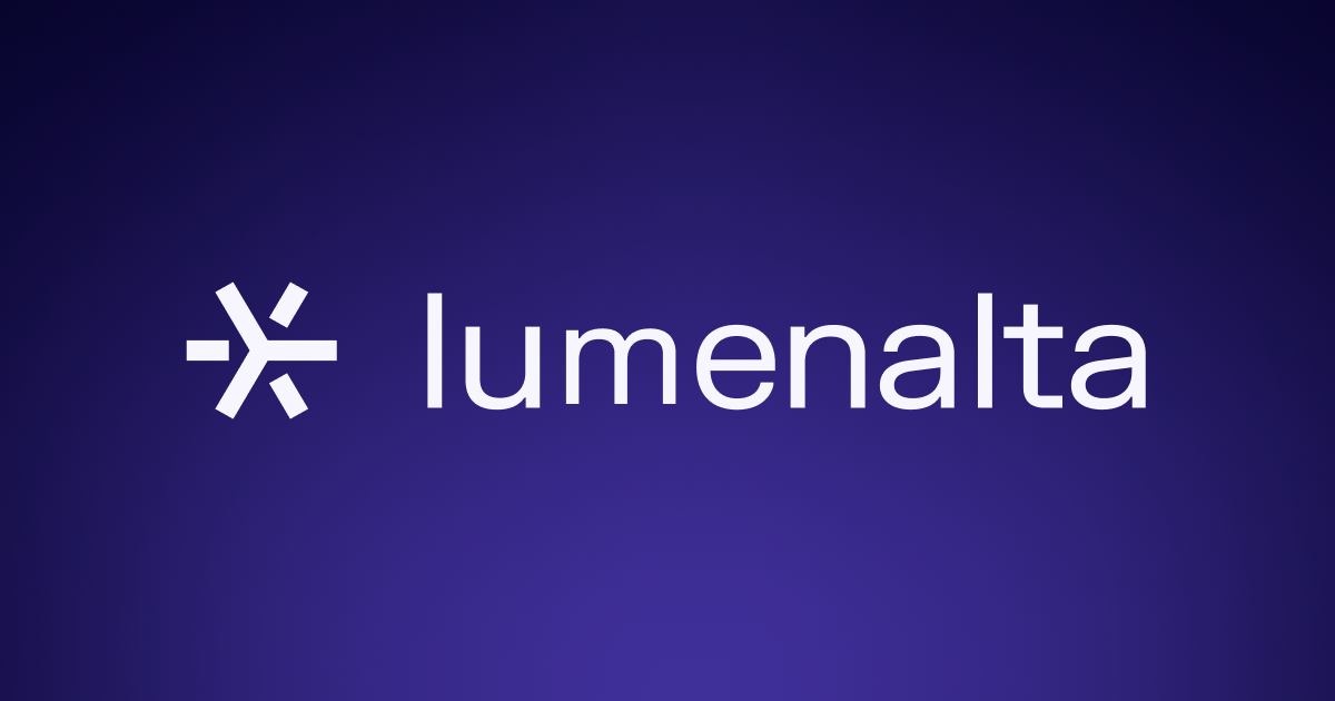 A visual selected by Lumenalta for its website