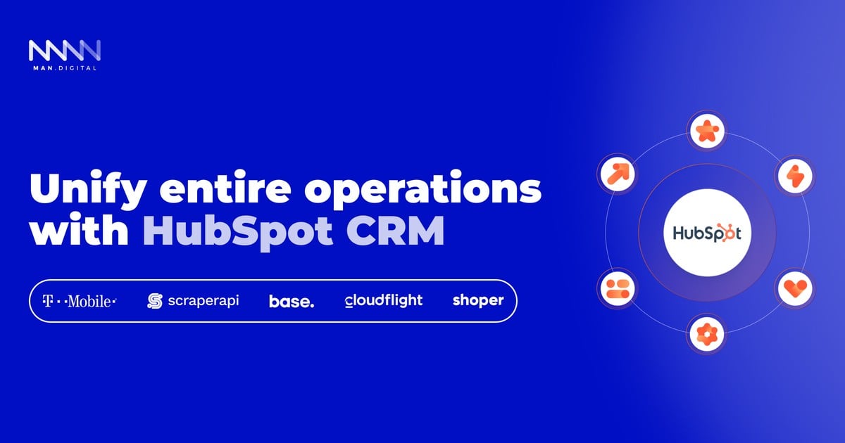 A visual selected by MAN DIGITAL for its website