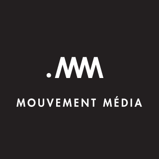 A visual selected by Mouvement Média for its website