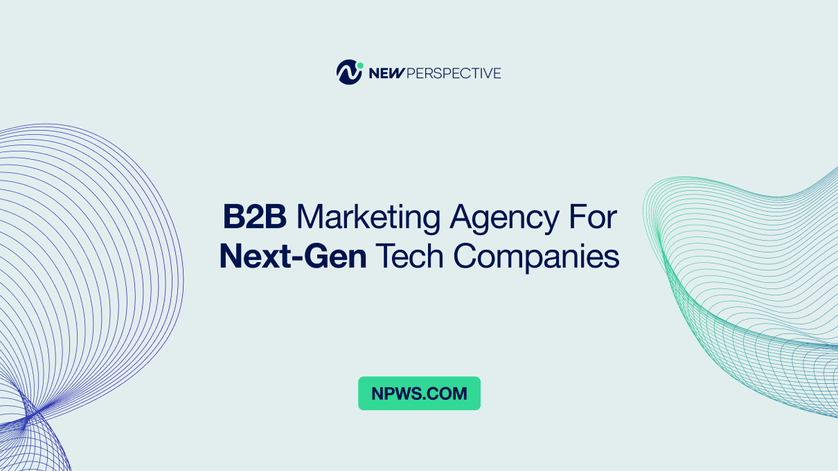 A visual selected by New Perspective Marketing for its website