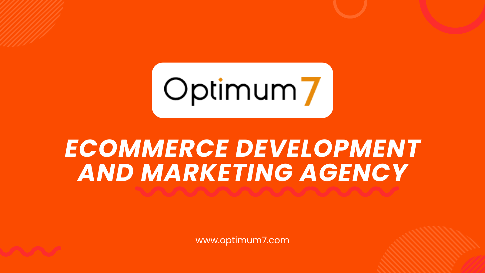 A visual selected by Optimum 7 for its website