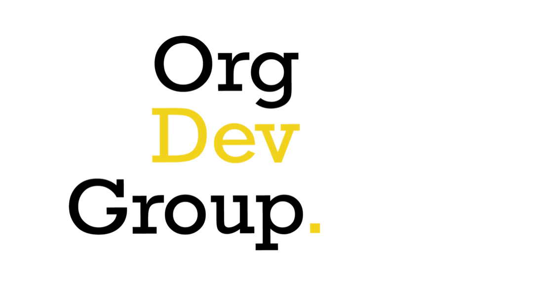 A visual selected by Org Dev Group for its website