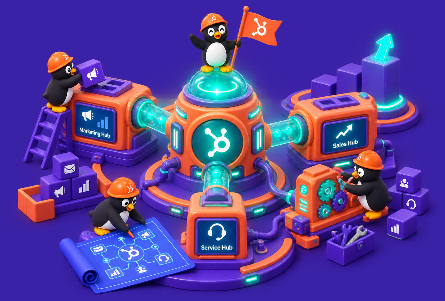 A visual selected by Penguin Strategies for its website
