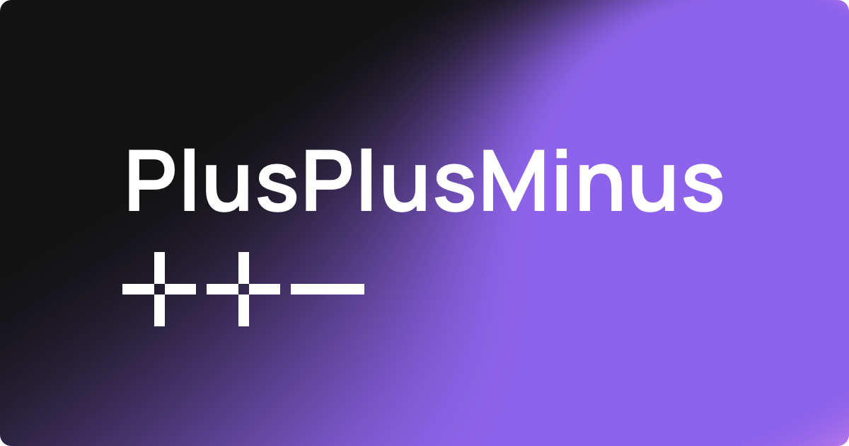 A visual selected by PlusPlusMinus for its website
