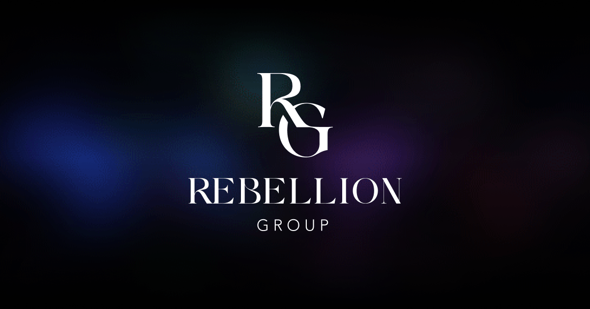 A visual selected by Rebellion Group for its website