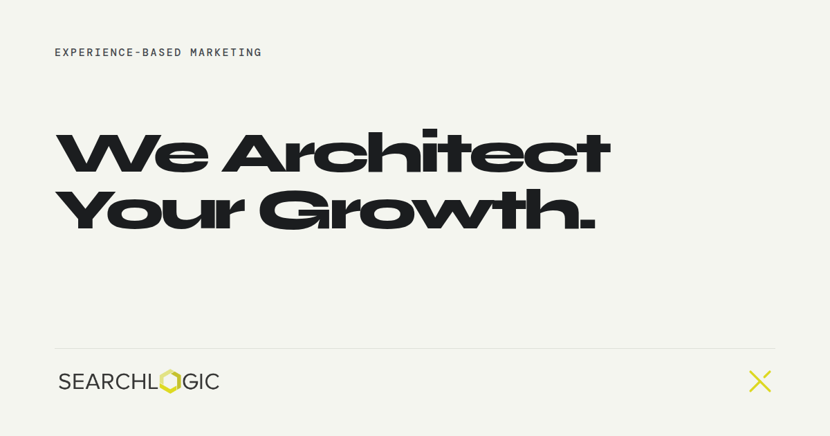 A visual selected by SearchLogic for its website