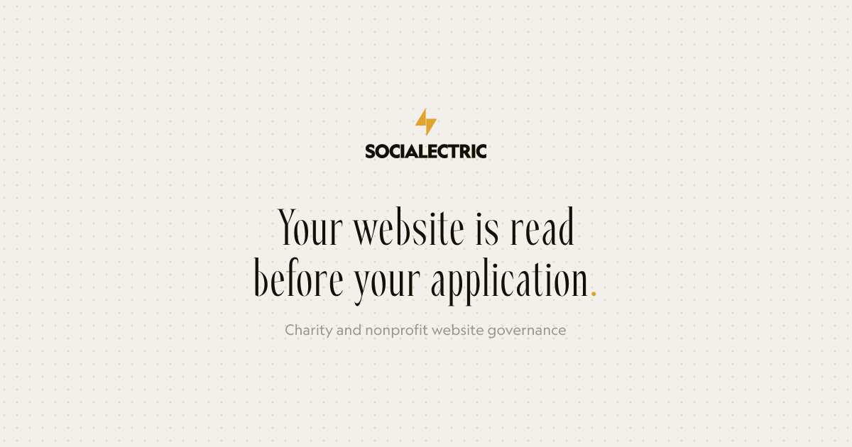 A visual selected by Socialectric for its website