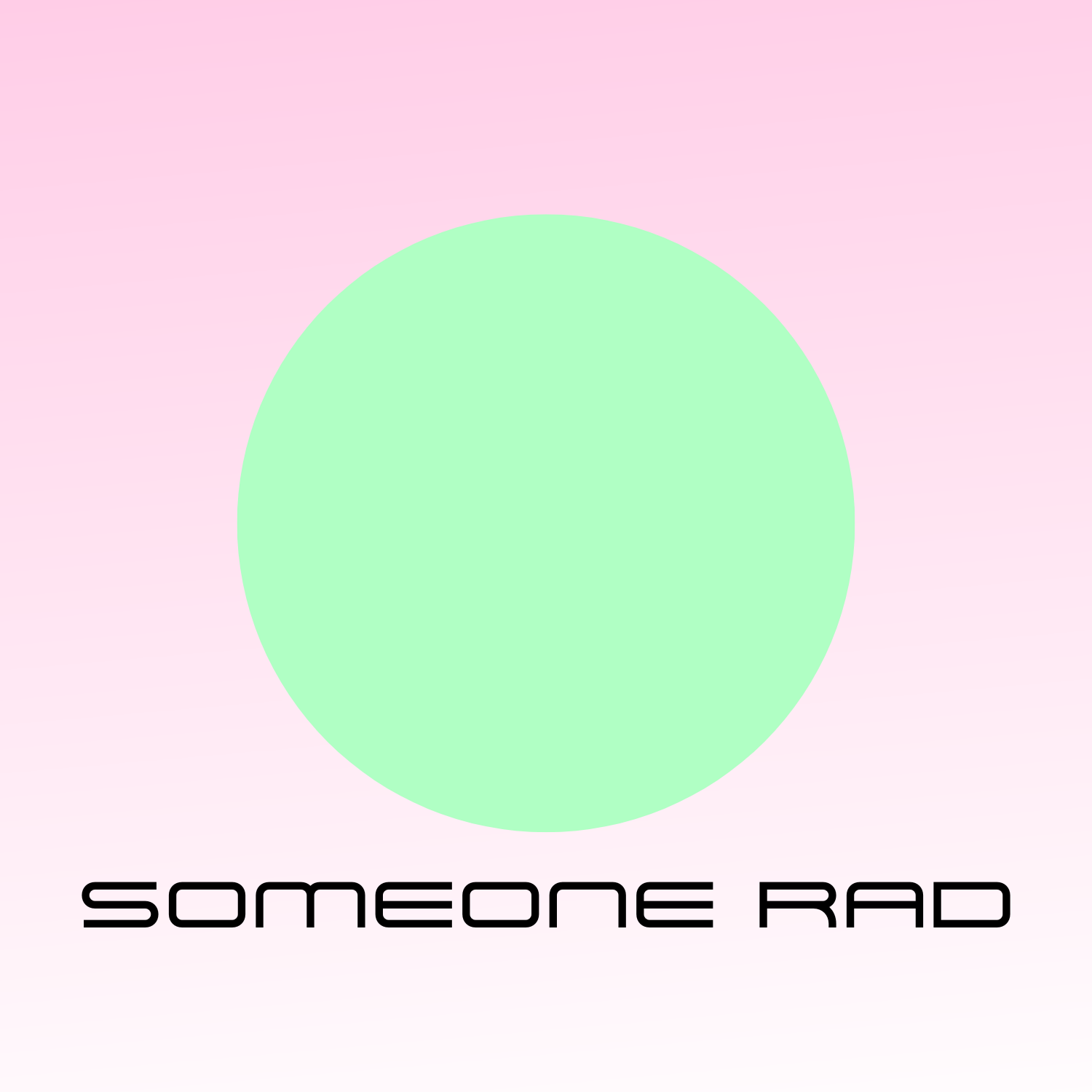A visual selected by Someone Rad, LLC for its website