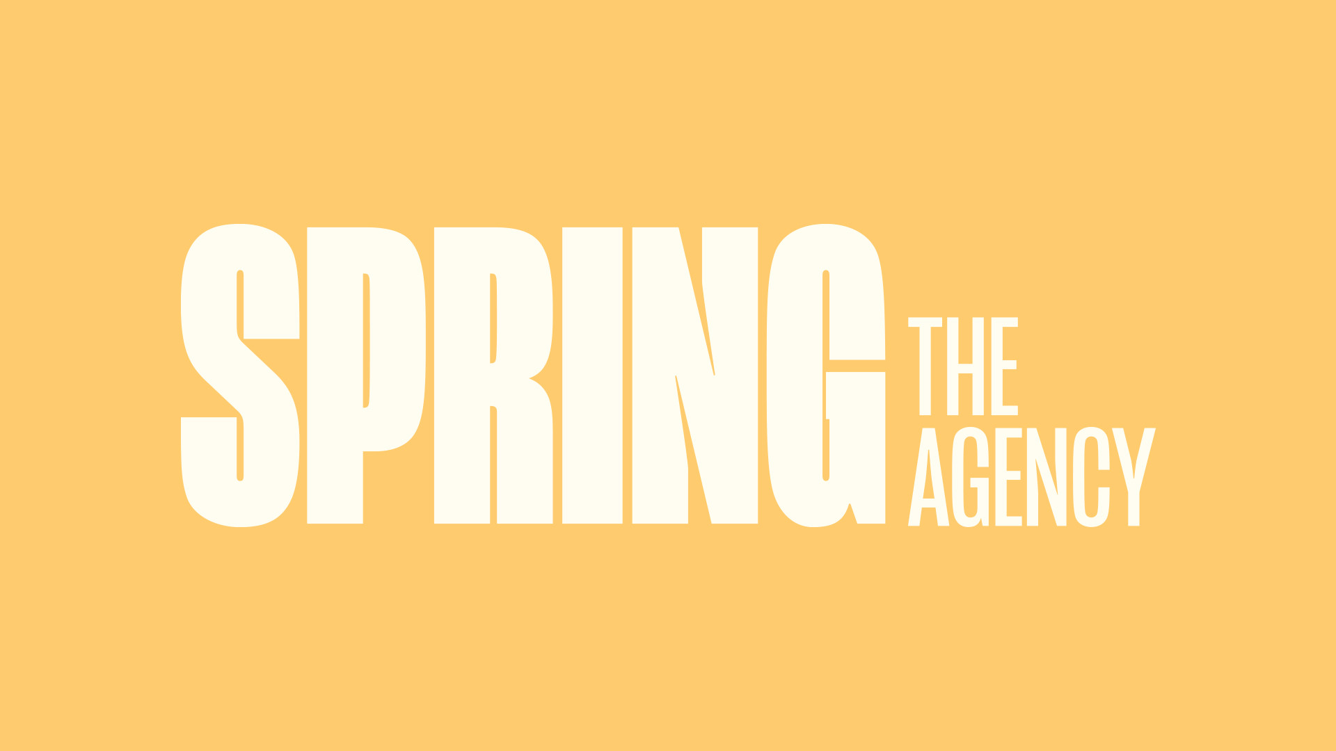 A visual selected by Spring The Agency for its website