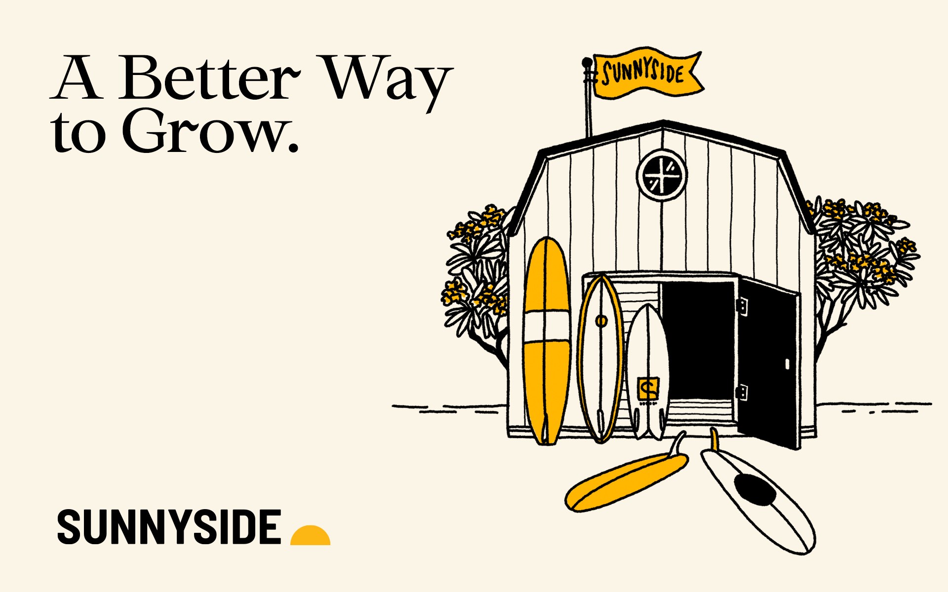 A visual selected by Sunnyside for its website