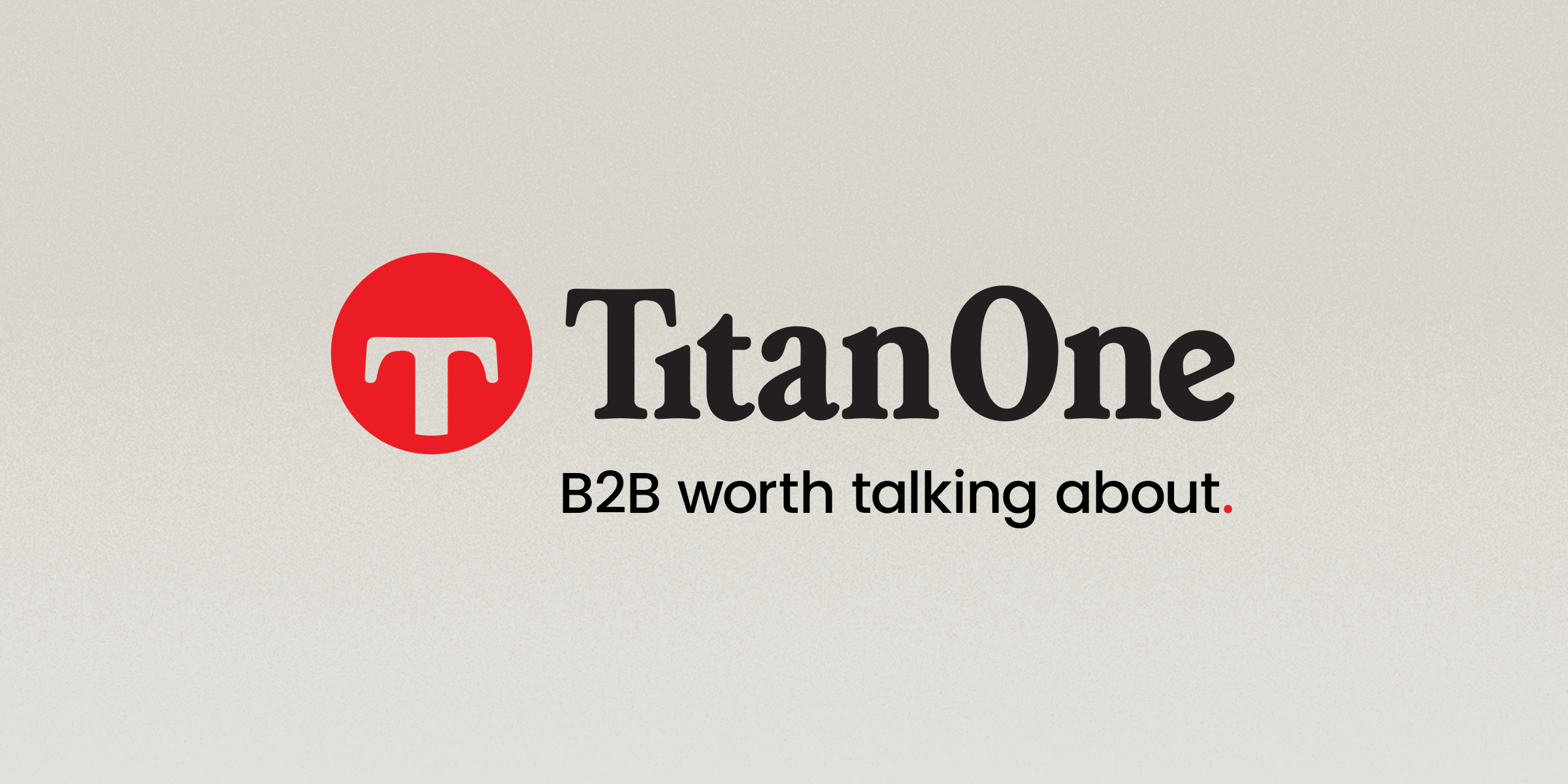 A visual selected by Titan One for its website
