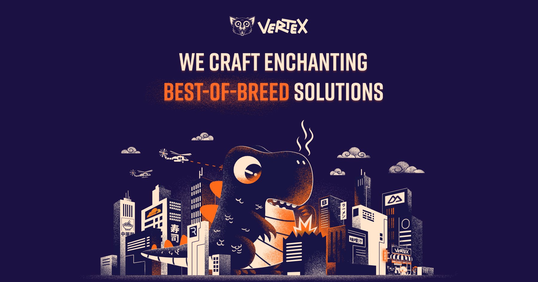 A visual selected by Vertex Media for its website