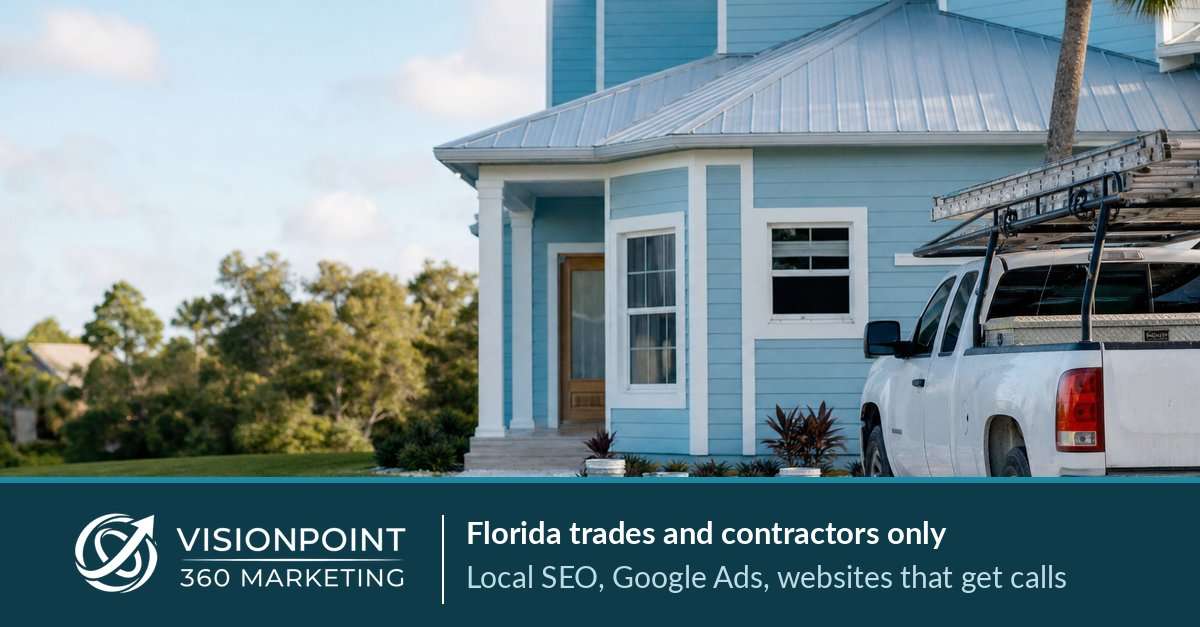 A visual selected by VisionPoint 360 Marketing for its website