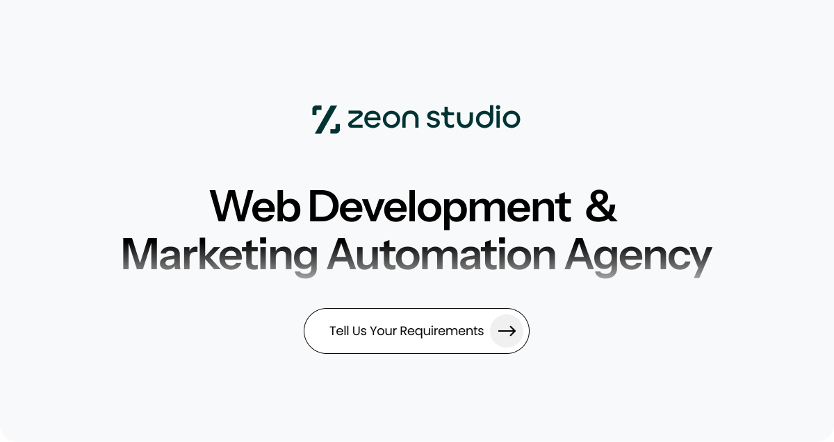 A visual selected by Zeon Studio for its website
